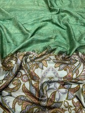 Vintage Silk Saree for Crafting, Sewing, Quilting, Upcycled Projects SS2744