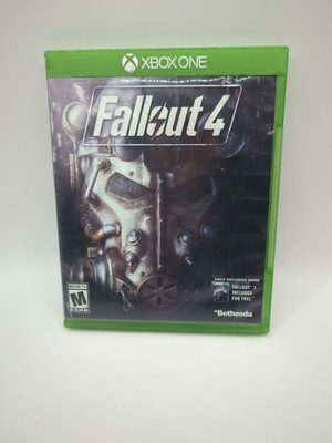 Fallout 4 Microsoft Xbox One Complete CIB W/ All Inserts Tested Free US Shipping