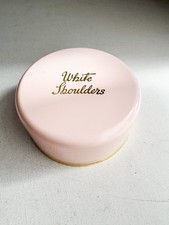 Vintage White Shoulders Elizabeth Arden Perfumed Bath Powder NEW Sealed