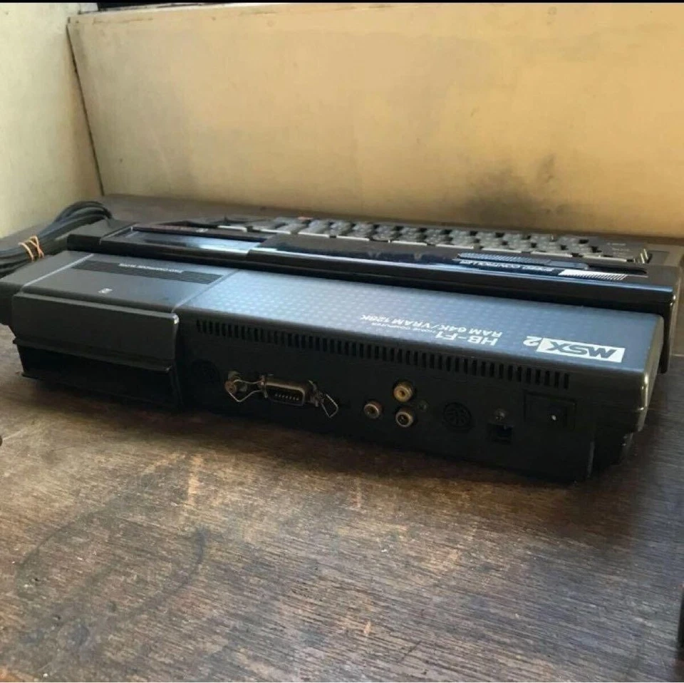 Computadora doméstica MSX2 SONY HB-T7 HIT BIT Japón de colección probada funcionando - Imagen 4 de 4