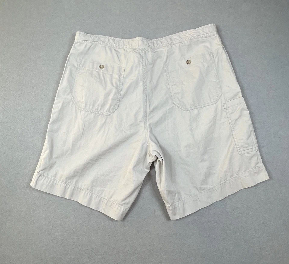 Polo Ralph Lauren Men’s Khaki Chino Shorts Size 38 XL Classic Fit Casual Cotton - Image 2 of 4