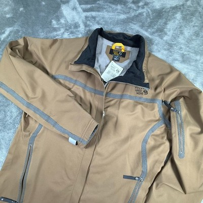 NWT Mountain Hardwear Synchro Women's Medium Soft Shell Jacket Brown Lined