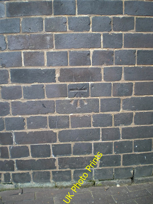 Photo 6x4 Cancelled OS benchmark - Nechells Green, Love Lane bridge Birmi c2016
