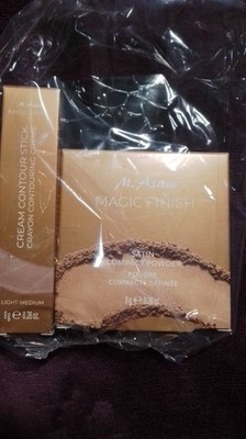 M.Asam Magic Finish Satin Compact Powder 8 g,Contour Stick 8 g neu