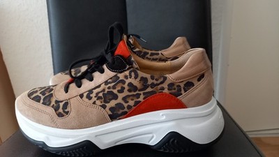 Paul Green Damen Schuhe, Sneaker, Gr. ca. 41, 5, UK. 7 1/2, Freizeit, Echtleder