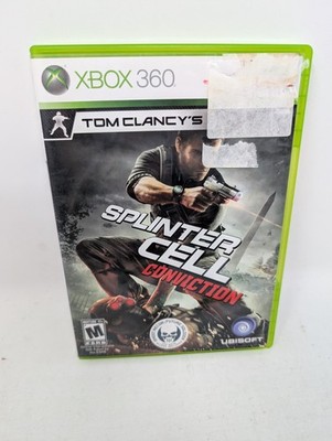 Tom Clancy's Splinter Cell: Conviction (Microsoft Xbox 360, 2010) CIB w/Manual