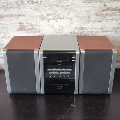 Sony CMT-DV2D DVD Micro Component System Tape Deck & Speakers No Remote