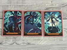 Hazbin Hotel Trading Card Cracked Ice THE UNHOLY TRINITY Promo Card 17 18 19