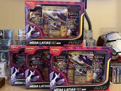 pokemon trading card game: mega latias ex box Pokemon TCG Mega Evolution Mega Latios EX Box Brand New & Sealed LOT OF 4