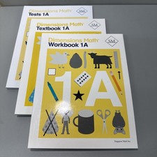 Singapore Dimensions Math 1A Set Textbook Wor...