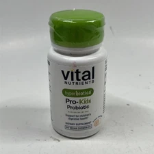 Hyperbiotics PRO-Kids Sugar Free Tangy Orange 60 Micro-Pearls Sealed Exp 10/26