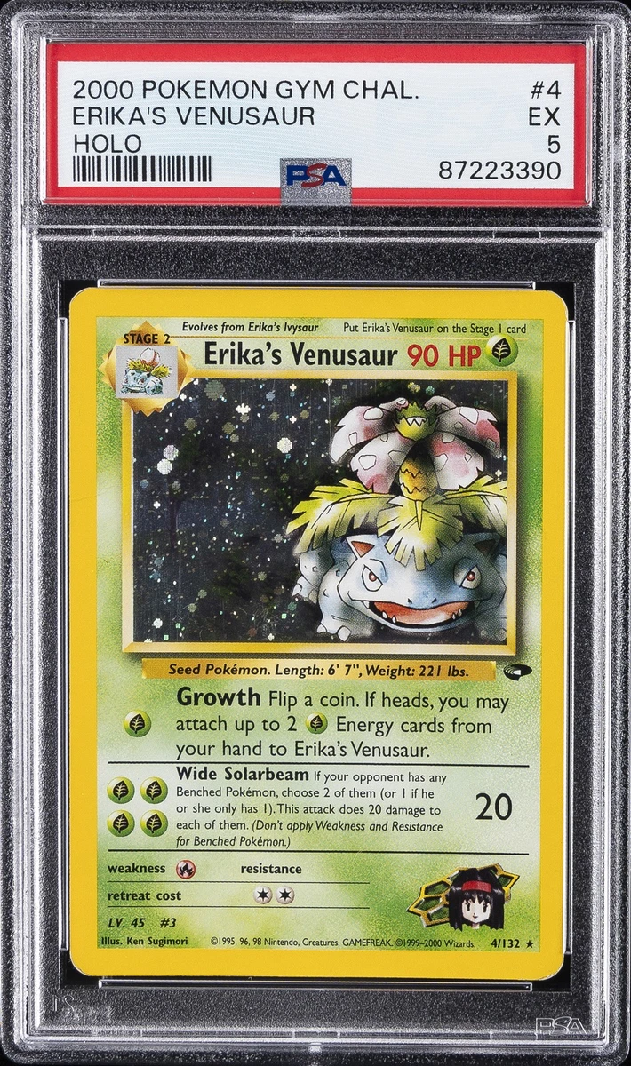 Erika's Venusaur 4/132 Gym Challenge for sale | eBay