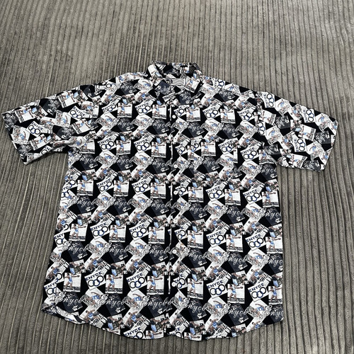 VTG Enyce Olympic Shirt Mens XXL Blue Olympic AOP Y2K Retro Streetwear Hip Hop - Picture 1 of 12
