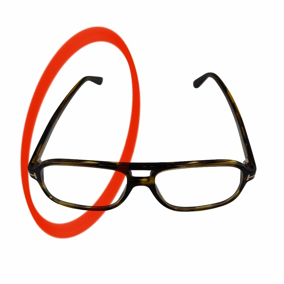 Tom Ford FT6058B Azul Bloque Gafas Gafas Monturas 58mm 16mm 145mm -DEFECTUOSO Foto 3 de 4