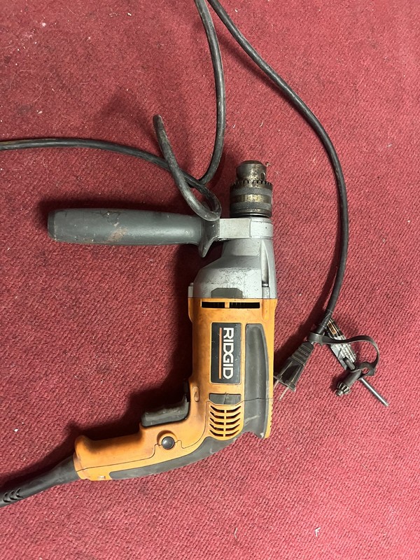 RIDGID 8-Amp 1/2 in. Heavy-Duty Variable Speed Reversible Drill- R71111