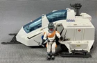VTG 1987 GI JOE Cobra WOLF Arctic Vehicle w/Complete ICE VIPER Figure * READ*