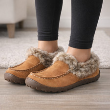 Columbia Minx Omni-Heat Slippers Elk/Ancient Fossil Tan Brown Size 6.5 NWOT