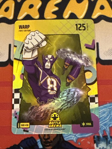 2025 Bo Jackson Battle Arena - WARP - RAD-458 Steel Lamar Jackson BOBA
