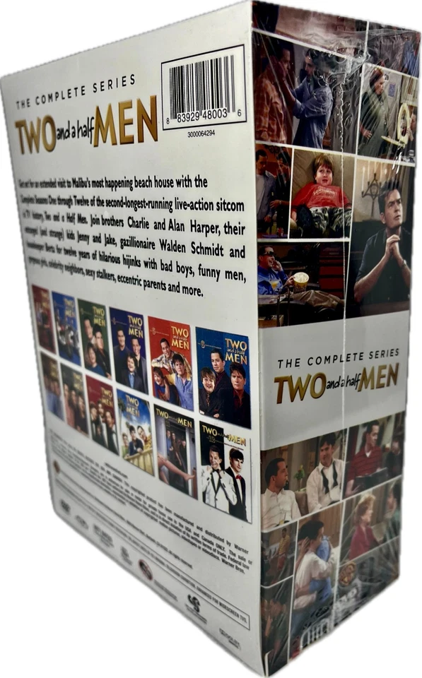 Two and a Half Men  Complete  Series 1-12 DVD - Image 3 of 4