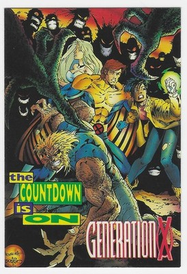 Marvel Comics Generation X The Phalanx Covenant Checkliste Trading Card 1994