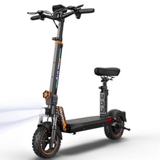 Ruitoo 1000W Adult Electric Scooter with Seat 10" Off Road Tires E-Scooter 32MPH
