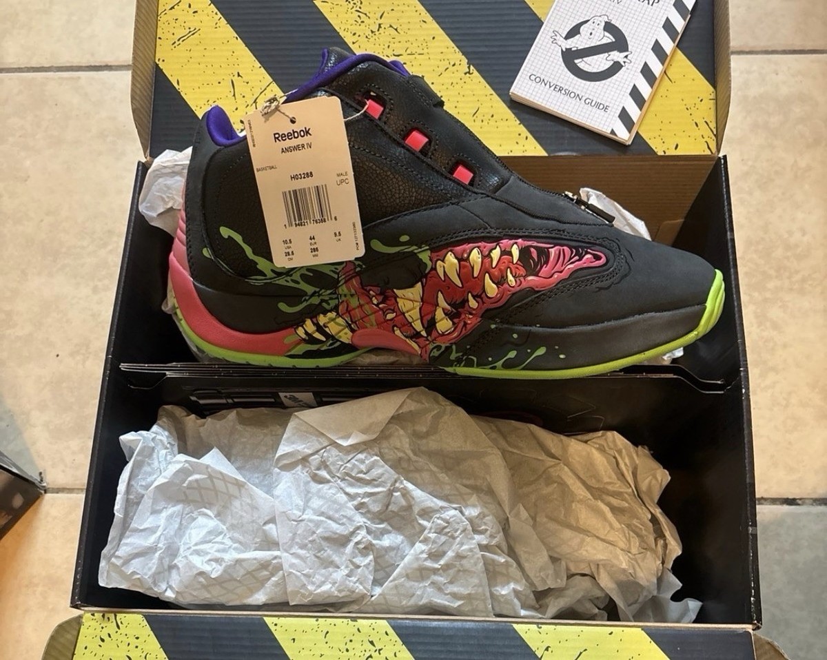 Buy Size 10.5 - Reebok Ghostbusters x Answer 4 Zuul online  display picture 2