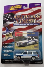 Johnny Lightning/America's Finest "Mesquite, Texas Police Dept." Chevy Tahoe