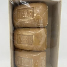 Norell Perfumed Bath Soap 3 Bars 4 Oz Each NEW SEALED Gift Set Vintage NOS