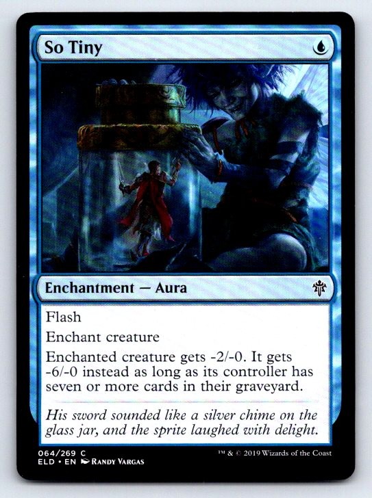 So Tiny 64 Common Throne of Eldraine Magic: The Gathering Lightly Played