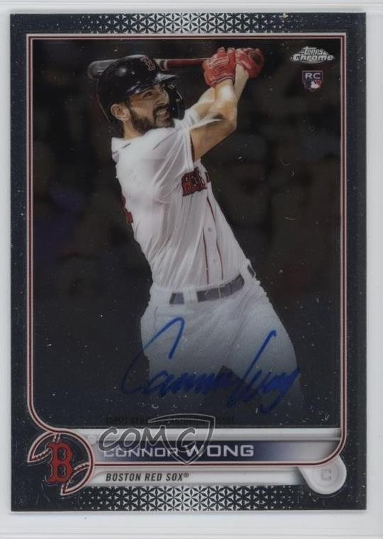 2022 Topps Chrome Rookie Connor Wong #RA-CW Auto x5u