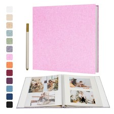 Vienrose Large Photo Album Self Adhesive for 4x6 5x7 8x10 Pictures Scrapbook