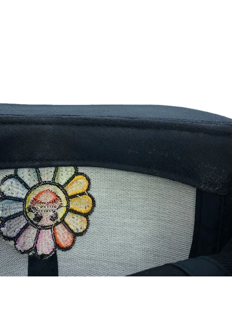 Kaikai Kiki Black Solid Cap Polyester Adjustable … - image 5