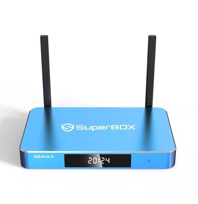 Superbox S6 max Android Smart TV Box 6k Ultra HD Built-in Voice Control System