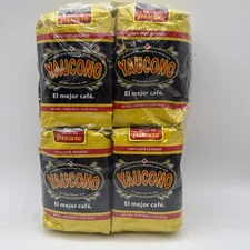 Yaucono Coffee Arabica Medium Roast Ground, 14 Ounce Bag, Puerto Rico, Pack of 4