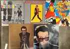 ELVIS COSTELLO LP LOT - MY AIM IS TRUE/TRUST/THIS YEARS MODEL/ARMED FORCES vinyl