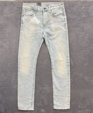 G-Star Raw Mens 3301 Straight Jeans 31" x 36" BNWT Nippon Stretch Denim Lt Aged