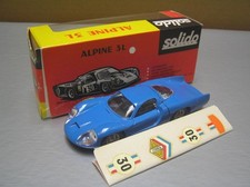 Solido 168 Alpine Renault 3L Le Mans made in France 1/43 scale MIB