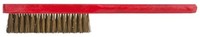 Ks Tools 963.9584 Bronzeplus HandbüRste, Zinnbronzedraht, Gewellt, 3 Reihen