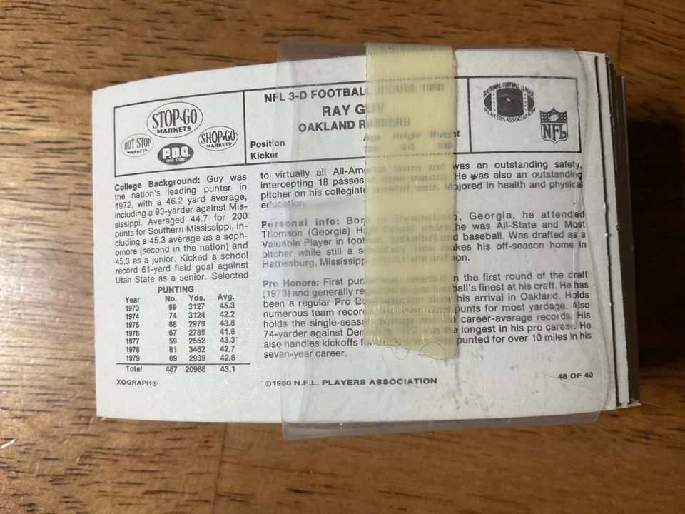 1980 Stop -n- Go Markets (48) cards - Image 3 of 4