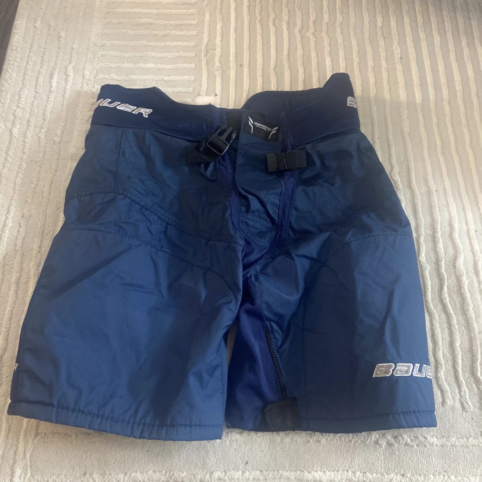 Pantalon de hockey Bauer Supreme TotalOne NXG bleu coque JUNIOR XL occasion