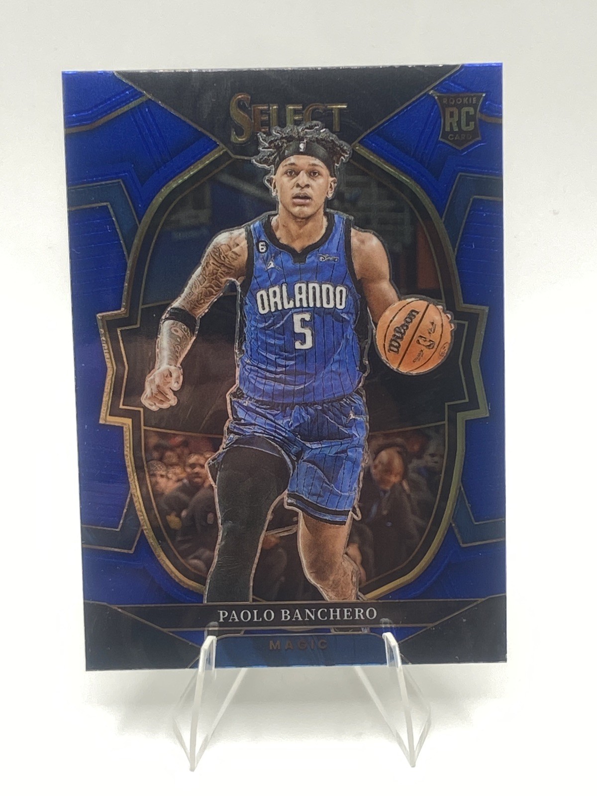 2022-23 Panini Select - Concourse Paolo Banchero #72 Blue Prizm (RC)