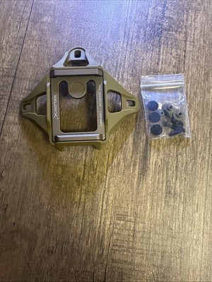 Wilcox Nvg Three Hole Helmet Mount With Hardware