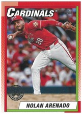 2025 Topps Series 1 NOLAN ARENADO  1990 Topps Baseball #T90-52 CARDINALS