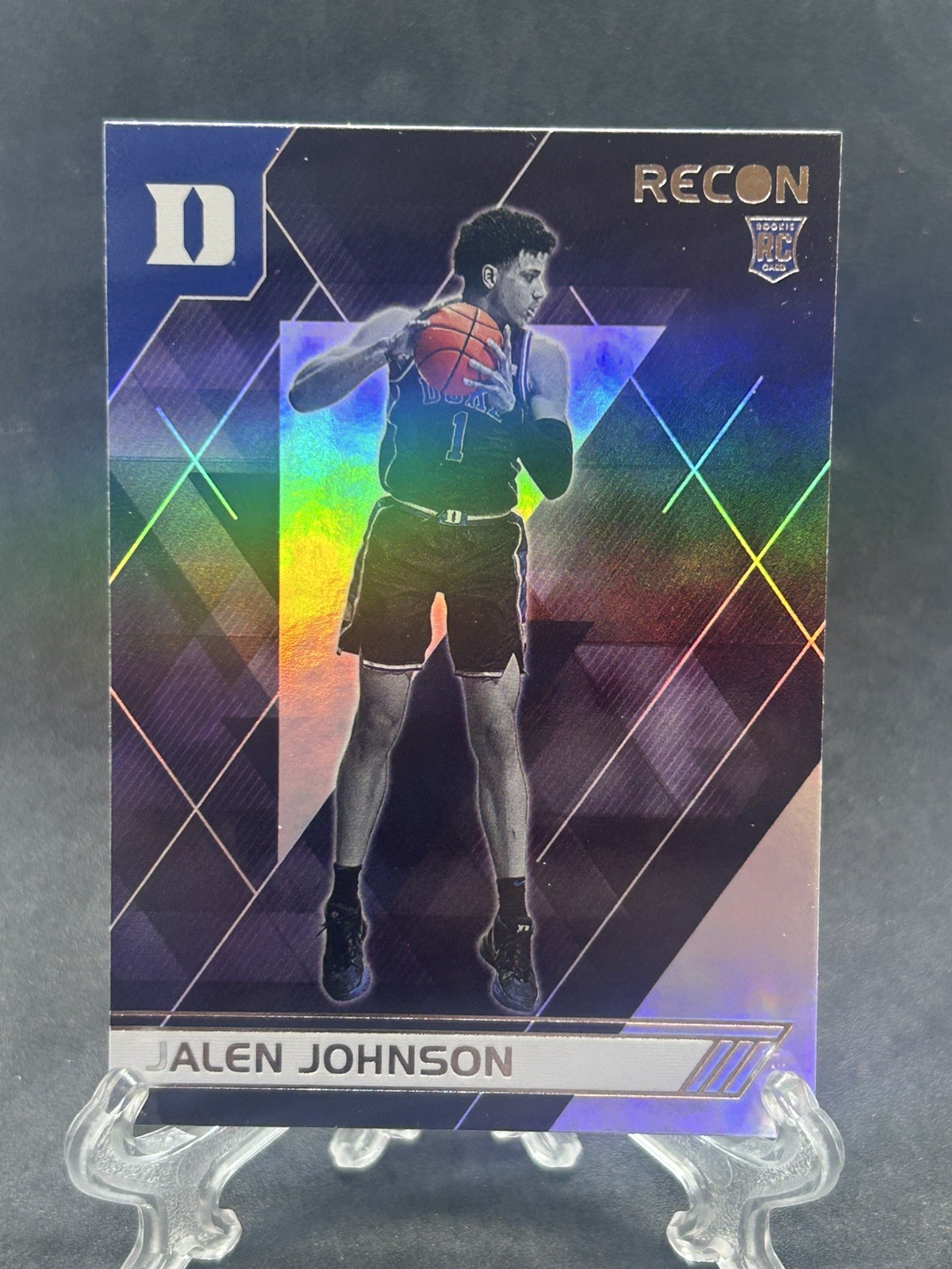 2021 Chronicles Draft Picks Recon #133 Jalen Johnson Rookie Card