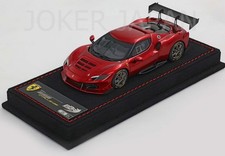 BBR 1/43 Ferrari 296 Challenge 2023 Rosso Fuoco - Alcantara Base BBRC293C JDM