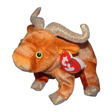 Ty Beanie Baby Ox Zodiac - MWMT Ox Zodiac 
