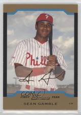 2004 Bowman Draft Gold Sean Gamble #BDP73 g3c