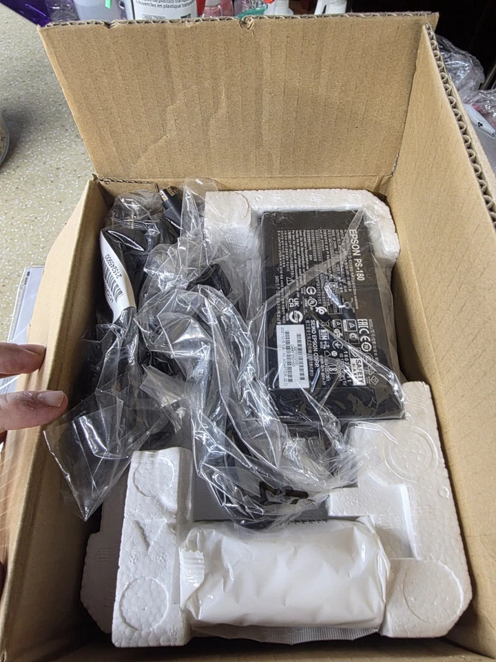 Epson TM-L90 TML90 Plus Receipt Printer M313C with USB Interface W/ AC Adapter - Image 3 of 4