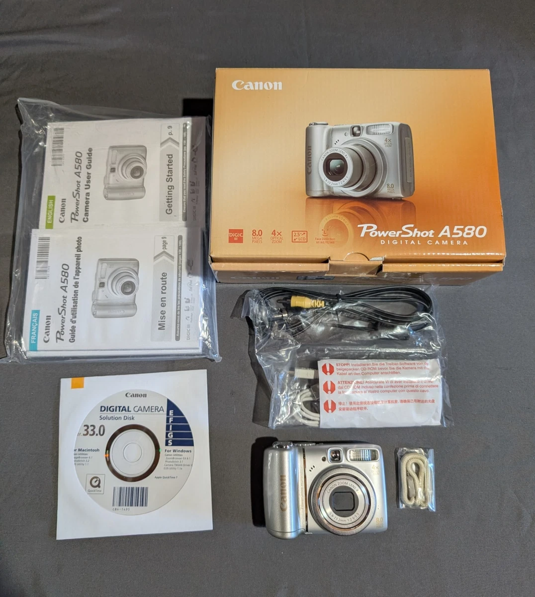 Canon Powershot A580 Digital Cameras for sale | eBay