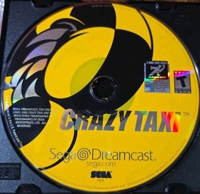 Crazy Taxi Sega Dreamcast Disc Only Untested Light Scratches